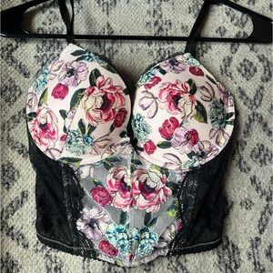 Victoria’s Secret Push Up Corset Top